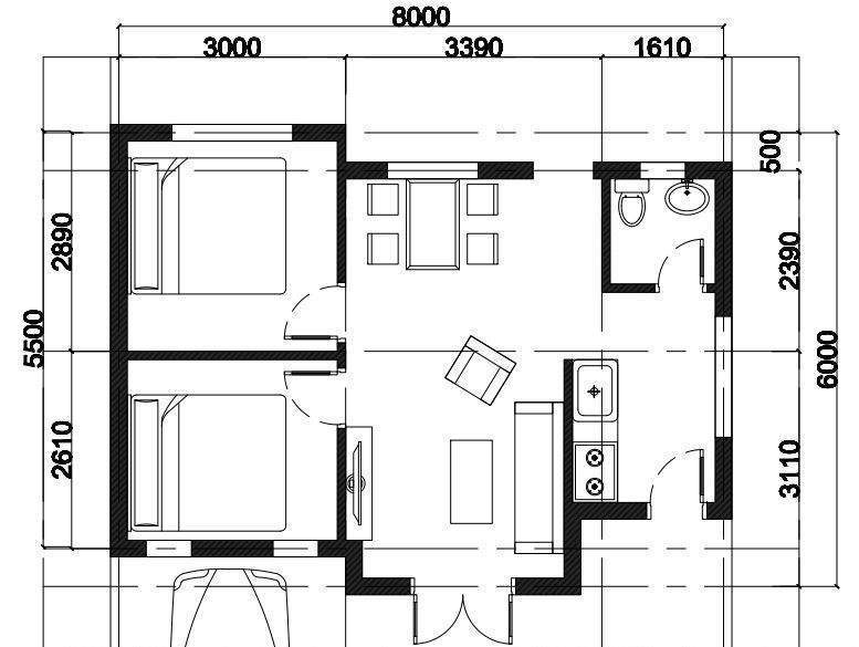 Bạn đang tìm kiếm một ngôi nhà nhỏ để bắt đầu cuộc sống mới? Nhà cấp 4 diện tích 45m2 sẽ là lựa chọn hoàn hảo! Dù nhỏ gọn nhưng không kém phần hiện đại và tiện nghi. Click vào hình ảnh để tham khảo thiết kế đẹp mắt này.