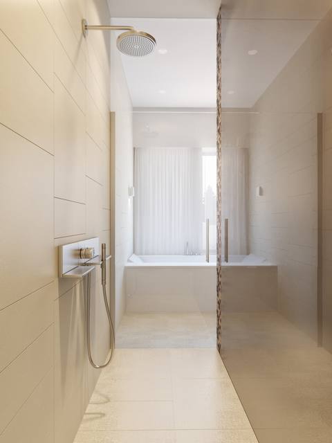 nội thất phòng tắm biệt thự hiện đại 9x10m