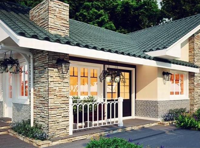 thiết kế biệt thự vườn 100m2