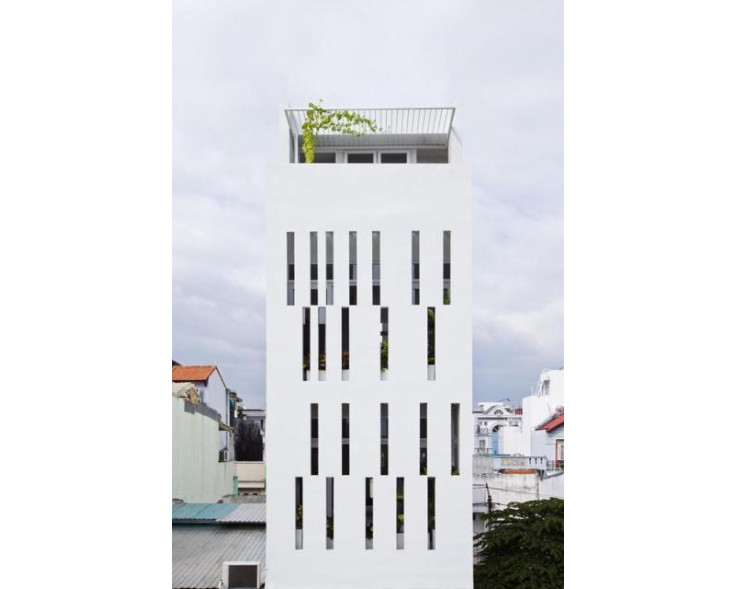 ''Nhà ống 5 tầng 60 m2'' - Giải pháp kiến trúc cho nhà ống