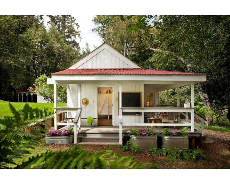 Mẫu nhà vườn đẹp giản dị