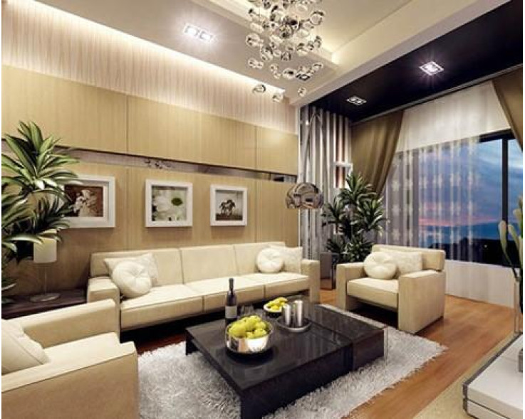 Kinh nghiệm bố trí đèn cho phòng khách.