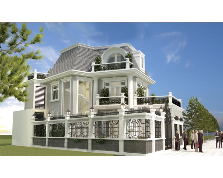 Biệt thự đẹp 2 tầng 80m2