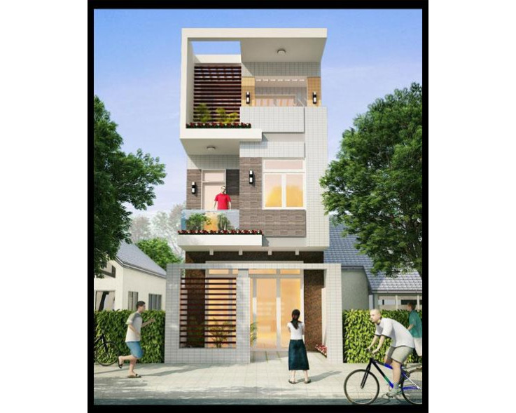 Nhà đẹp 2 tầng 4.5x15m