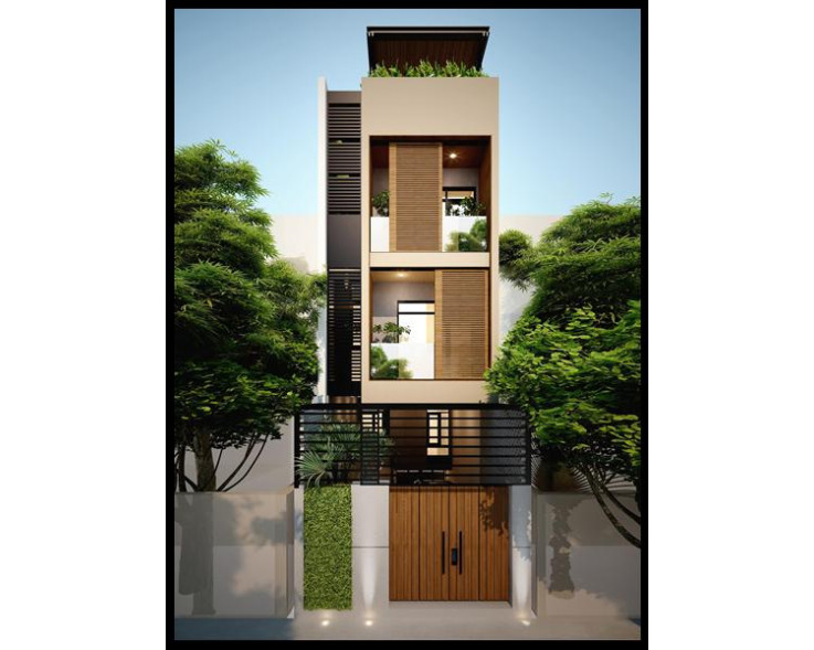 Nhà ống hiện đại chi phí 700 triệu