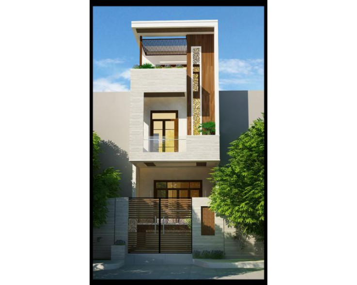 Nhà ống 2 tầng mặt tiền 5m