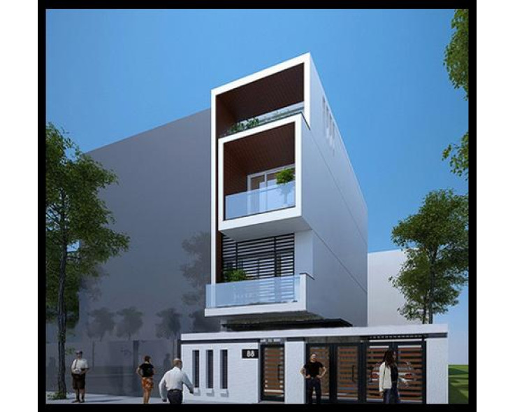 Nhà phố 3 tầng 1 tum