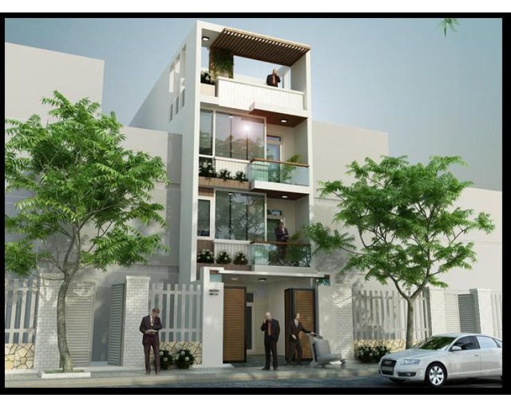 Nhà phố đẹp kết hợp kinh doanh