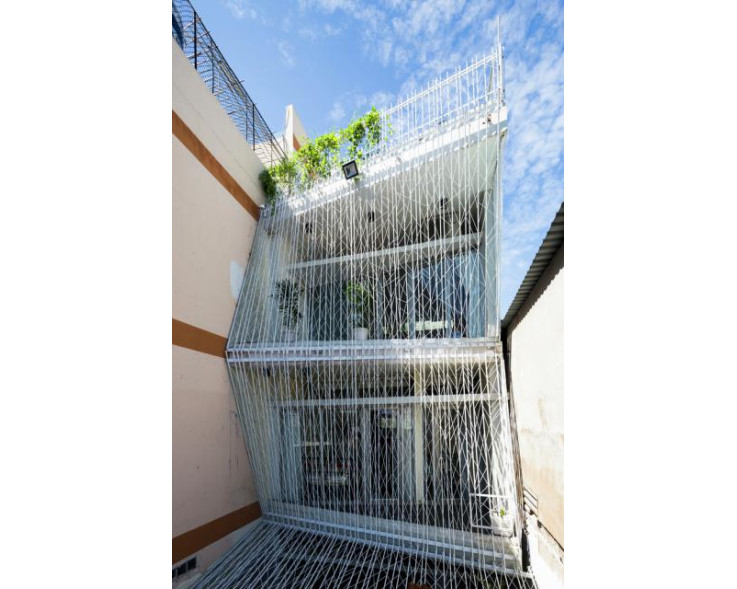 Mẫu nhà phố độc đáo lạ mắt