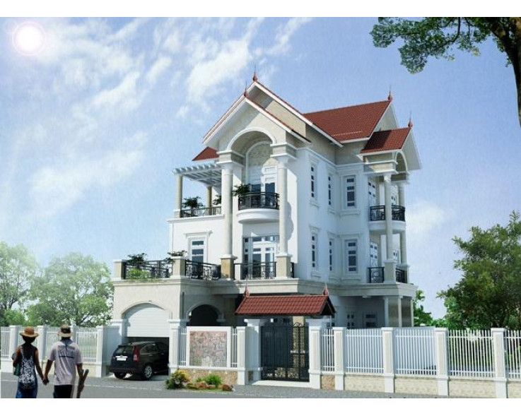 Mẫu biệt thự hiện đại 110m2 tinh tế sang trọng