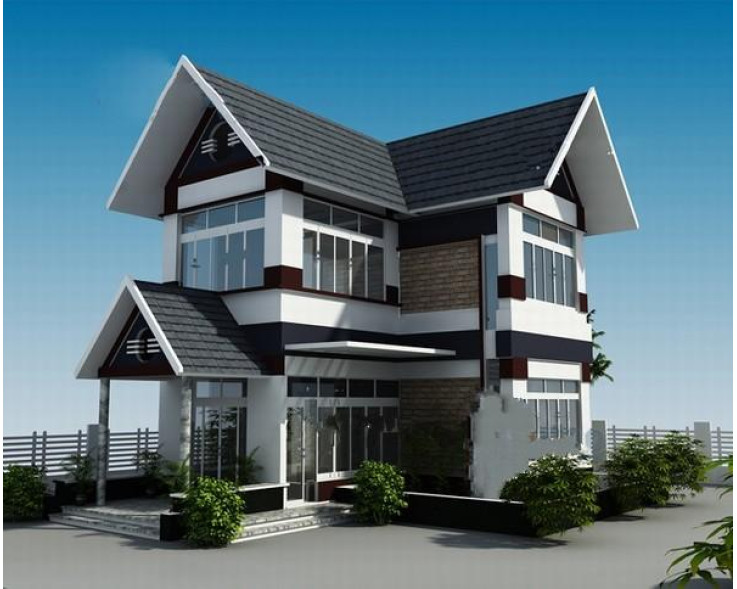 Biệt thự hiện đại 2 tầng 150m2 độc đáo