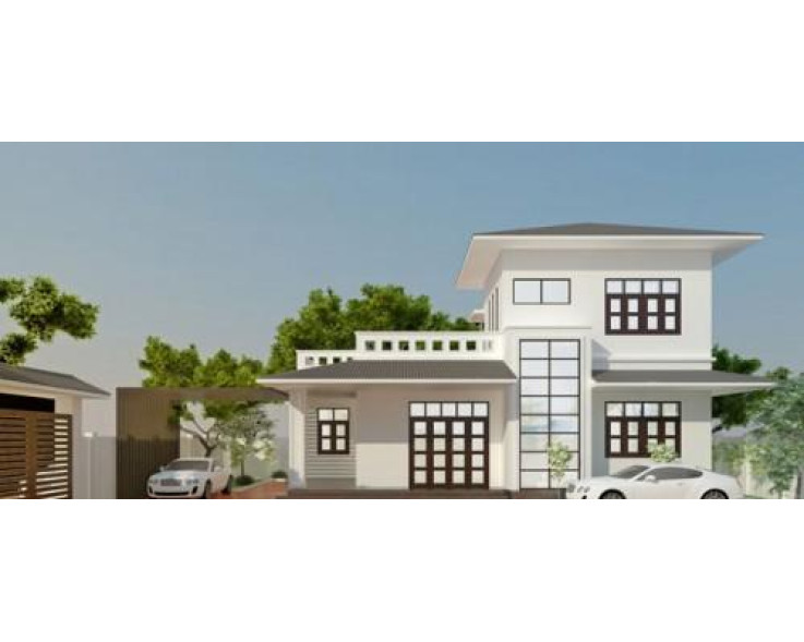 Mẫu bản vẽ thiết kế nhà cấp 4 mái thái đẹp hiện đại