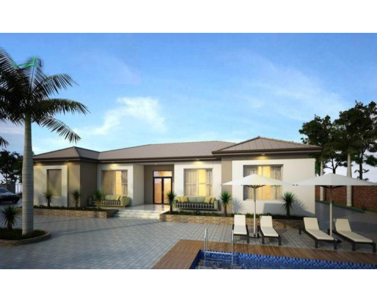 Mẫu nhà vườn 1 tầng đẹp tại Bắc Ninh