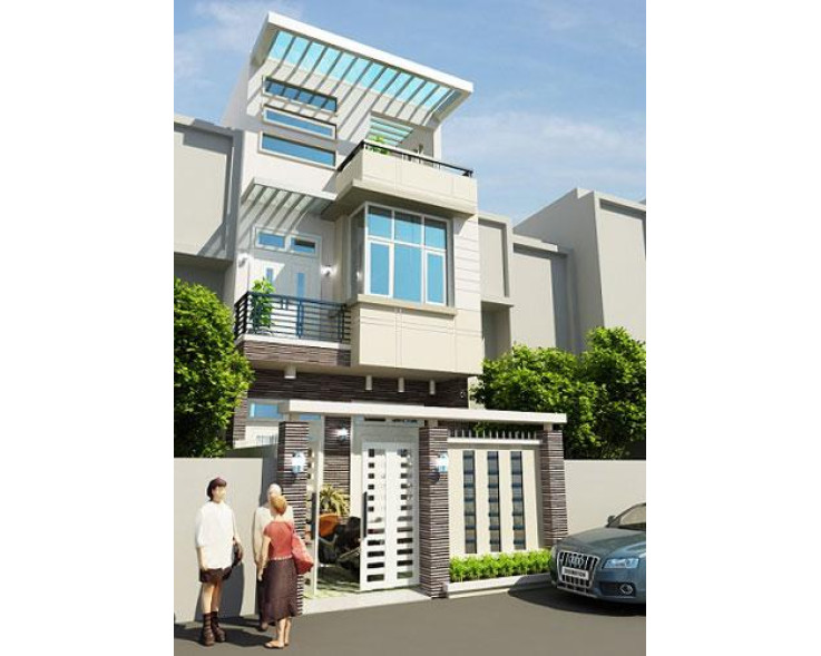 Mẫu nhà phố 5x16m - Lưu lại giúp bạn xây nhà nhanh hơn