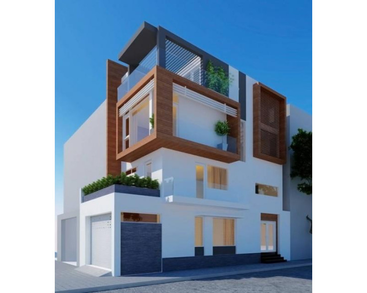 Mẫu nhà phố đẹp 5x15m