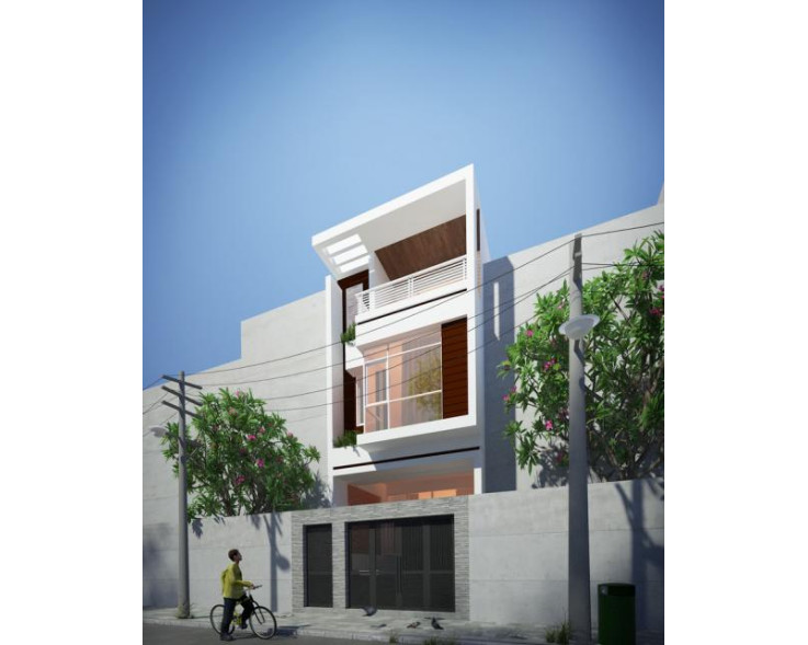 Nhà phố đẹp mặt tiền 5m