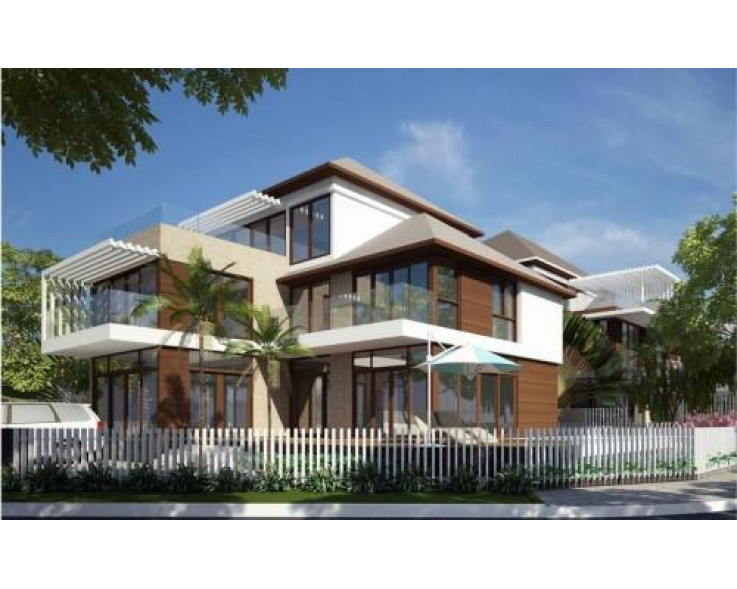 Mẫu thiết kế biệt thự nhà vườn hiện đại 13x16m