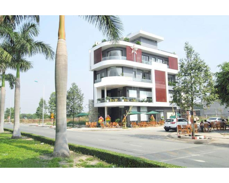 Mẫu Biệt thự phố 5 tầng 90m2 đa chức năng
